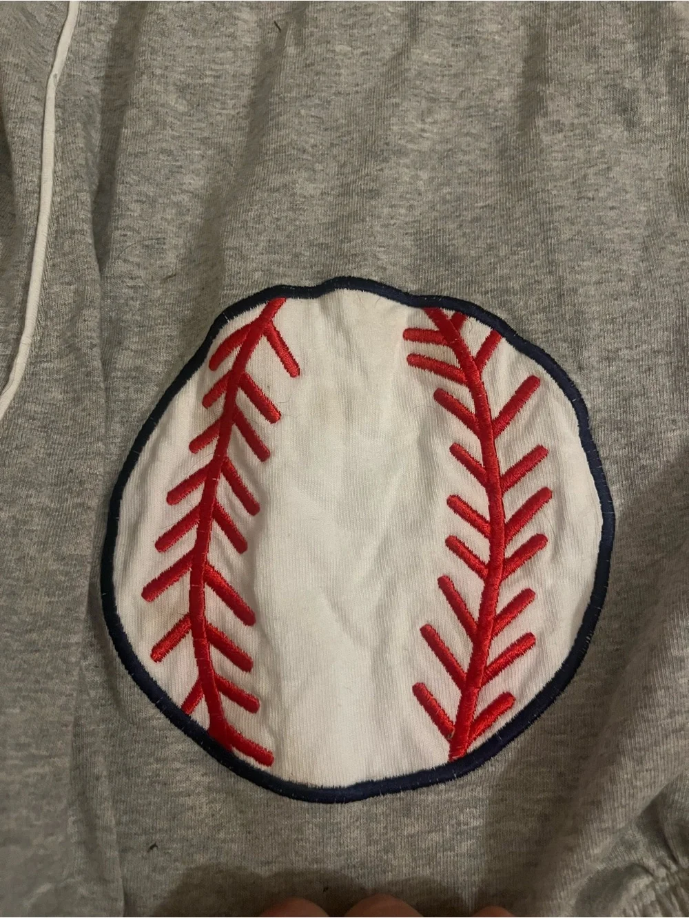 Infant Grey 'Home Run' Baseball Sleeveless Romper